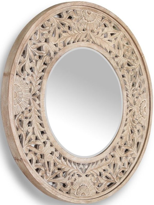 Parker House® Crossings Eden Toasted Tumbleweed Wall Mirror-0