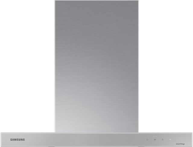 Samsung Bespoke 30" Clean Grey Wall Mounted Range Hood-0
