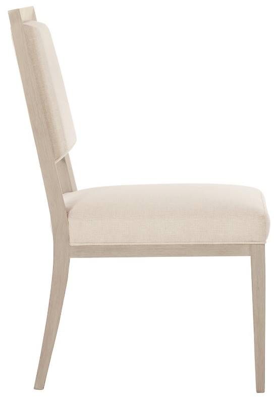 Bernhardt Axiom Linear Grey/White Side Chair 1