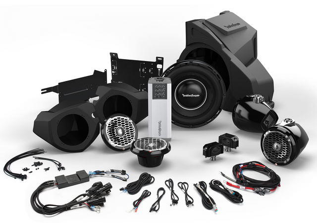 Rockford Fosgate® Polaris® RZR® Ride Command® Interface Stage 5 Audio Package