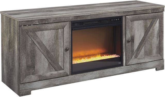 Signature Design by Ashley® Wynnlow Gray 63" TV Stand with Fireplace-0