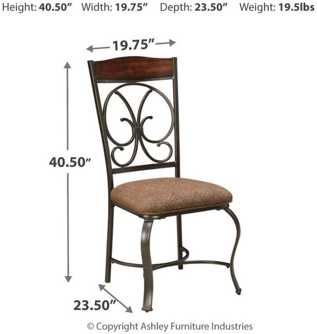 Signature Design by Ashley® Glambrey Brown Dining Chair 4
