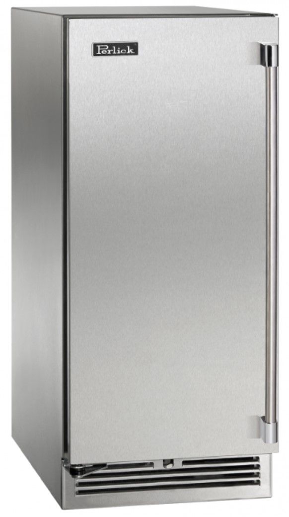 Perlick® Marine Signature Series Stainless Steel 15" Panel Ready Refrigerator-1