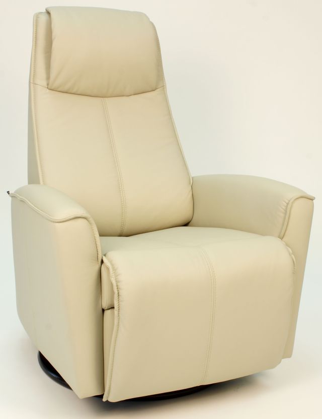 Fjords® Relax Urban Latte Large Dual Motion Swivel Recliner
