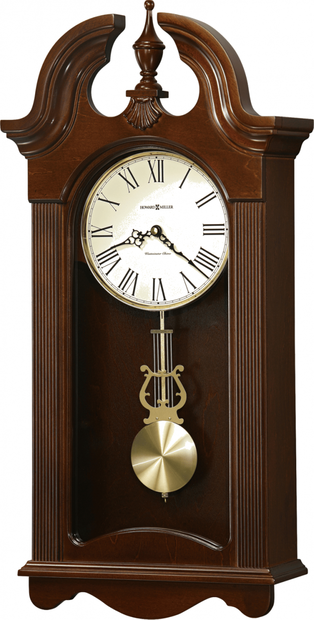 Howard Miller® Malia Cherry Bordeaux Wall Clock