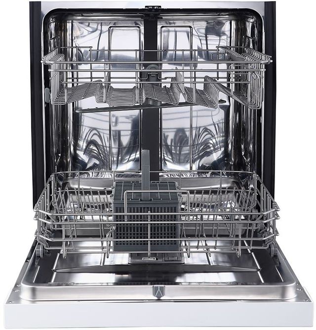 Moffat 24" White Built-In Front Control Dishwasher 5