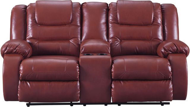 Signature Design by Ashley® Vacherie 3-Piece Chocolate Reclining Sectional 23