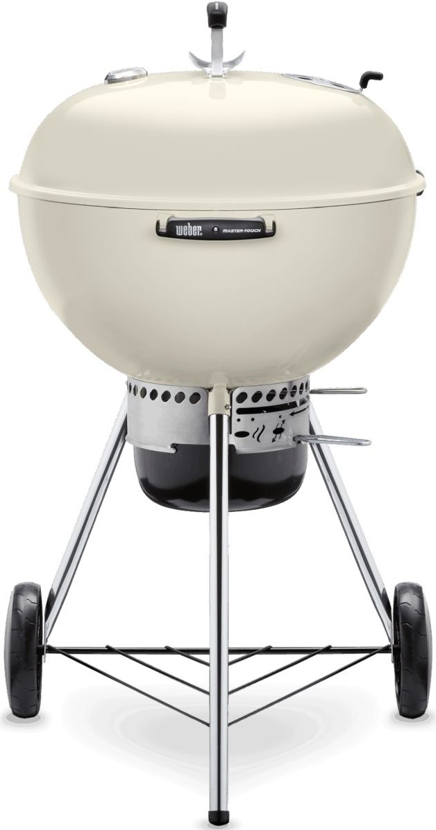 Weber® Grills® Master-Touch® 22" Ivory Portable Charcoal Grill-0