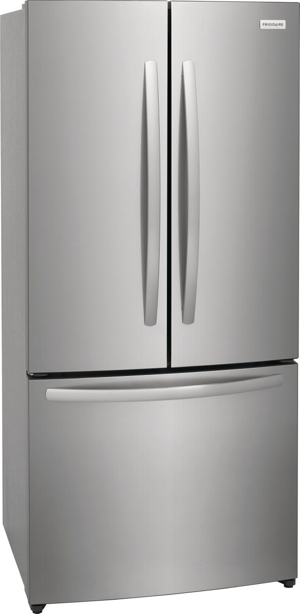 Frigidaire® 17.6 Cu. Ft. Brushed Steel Counter-Depth French Door Refrigerator 3