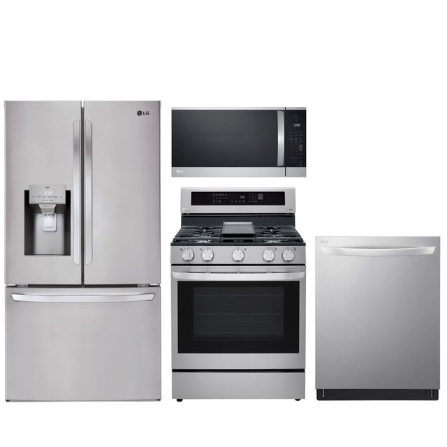 LG 4 Piece Stainless Steel Kitchen Package-1
