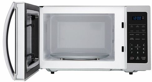 Sharp® Carousel® 0.9 Cu. Ft. Stainless Steel Countertop Microwave Oven-1