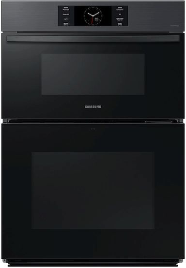 Samsung Bespoke 30" Matte Black Oven/Microwave Combination Electric Wall Oven