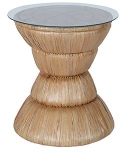 Progressive® Furniture Kai Natural Hourglass Table