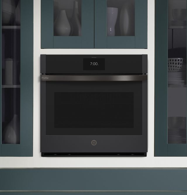 GE Profile™ 26.75" Black Slate Electric Built-In Single Oven 3