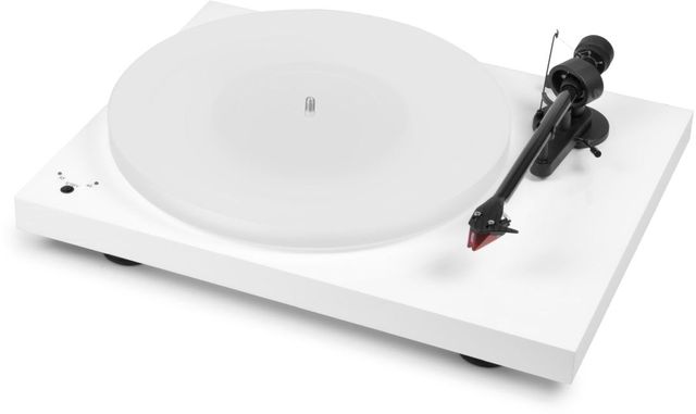 Pro-Ject High Gloss White Audiophile 3 Speed Turntable 0