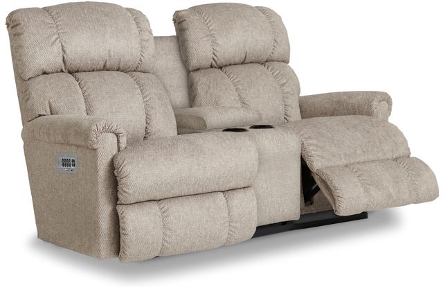 La Z Boy® Pinnacle Powerxr Reclina Way® Wall Reclining Console Loveseat