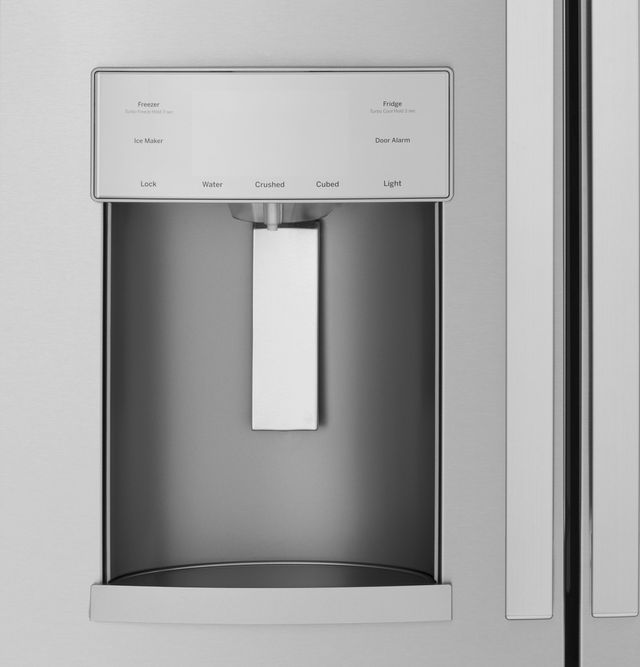 GE® 22.1 Cu. Ft. Fingerprint Resistant Stainless Steel Counter Depth French Door Refrigerator 27