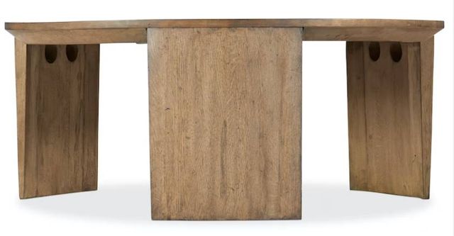 Hooker® Furniture Commerce and Market Medium Natural Wood Round Cocktail Table-0