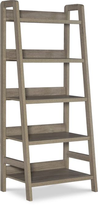 Linon Tracey Gray Ladder Bookcase
