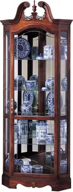 Howard Miller® Berkshire Windsor Cherry Curio Cabinet