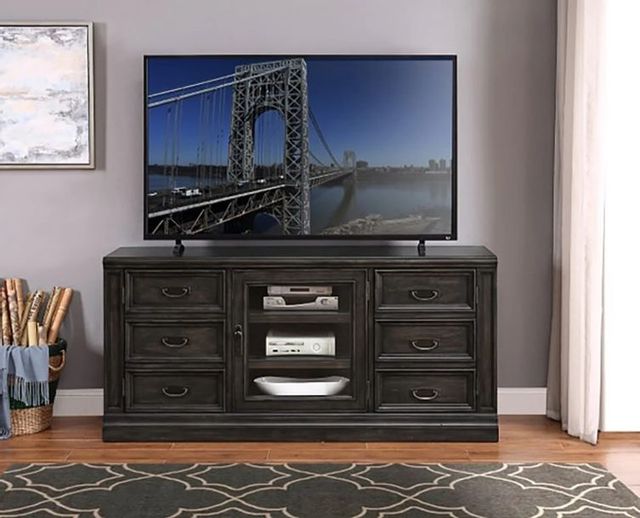 Parker House® Washington Heights Washed Charcoal 66" TV Console 3