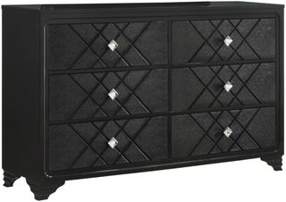 Coaster® Penelope Black 6-Drawer Dresser