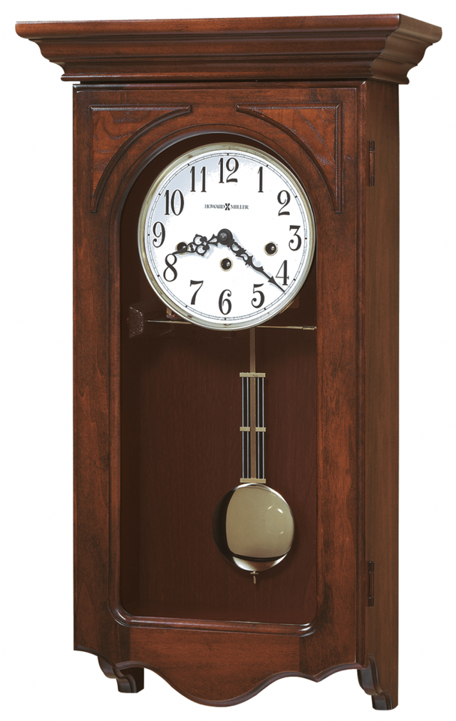 Howard Miller® Jennelle Windsor Cherry Wall Clock 0