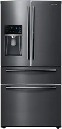 Samsung 24.6 Cu.Ft. Black Stainless Steel French Door Refrigerator 2