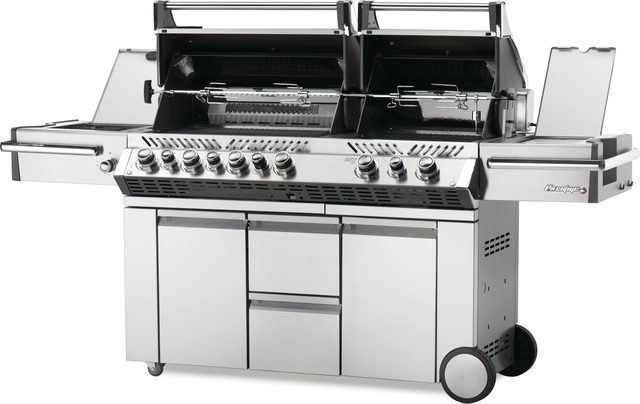 Napoleon Prestige PRO™ Series 95" Stainless Steel Freestanding Natural Gas Grill 4