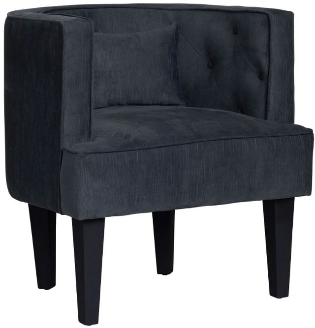 Crestview Collection Elin Segovia Charcoal Arm Chair-0