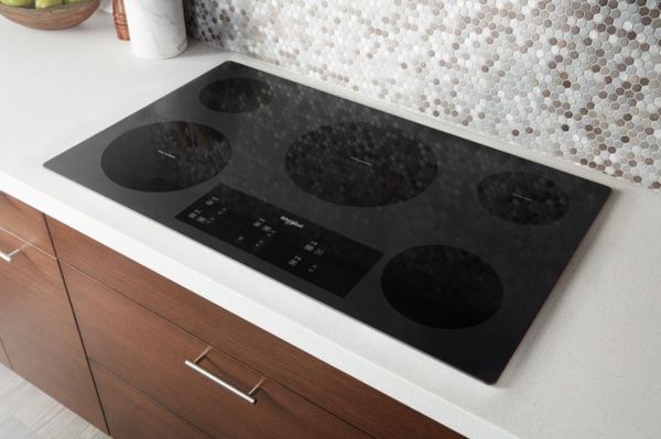 Whirlpool 36" Black Electric Cooktop