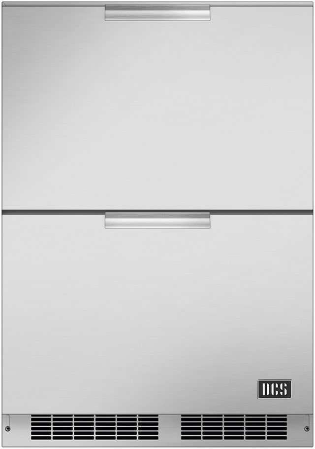 DCS 24" Stainless Steel Outdoor Refrigerator Drawers-0