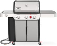 Weber® Genesis S-335 62" Stainless Steel Freestanding Natural Gas Grill