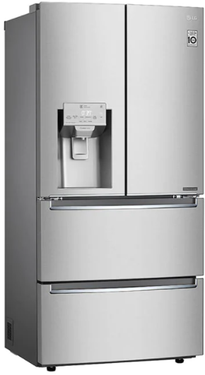 Réfrigérateur à portes françaises à profondeur de comptoir de 33 po LG® de 18,3 pi³ - Acier inoxydable résistant aux traces de doigts 2