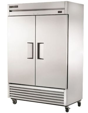True® Commerical T-Series 49 Cu. Ft. Stainless Steel Reach-In Solid Swing Door Refrigerator with Hydrocarbon Refrigerant