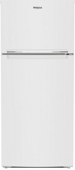 Réfrigérateur à congélateur supérieur de 28 po Whirlpool® de 16.6 pi³ - Blanc