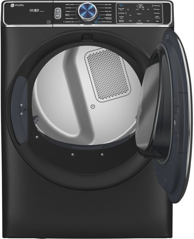 GE Profile™ 7.8 Cu. Ft. Carbon Graphite Front Load Gas Dryer 1