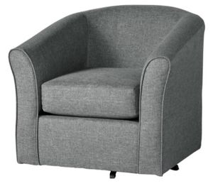 Hughes Furniture 89 Jitterbug Grey Swivel Chair