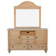 Sunset Trading Hampton Collection Dresser & Mirror Set