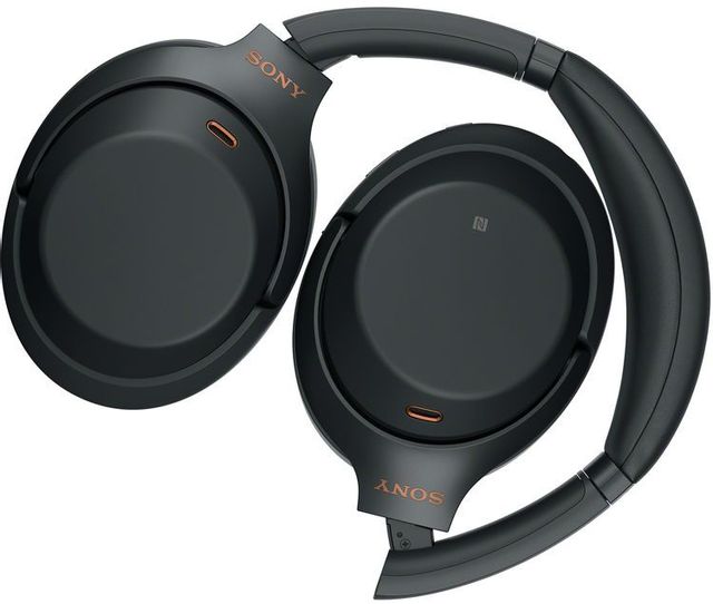 Sony® Wireless Noise-Canceling Over-Ear Headphones-Black 4