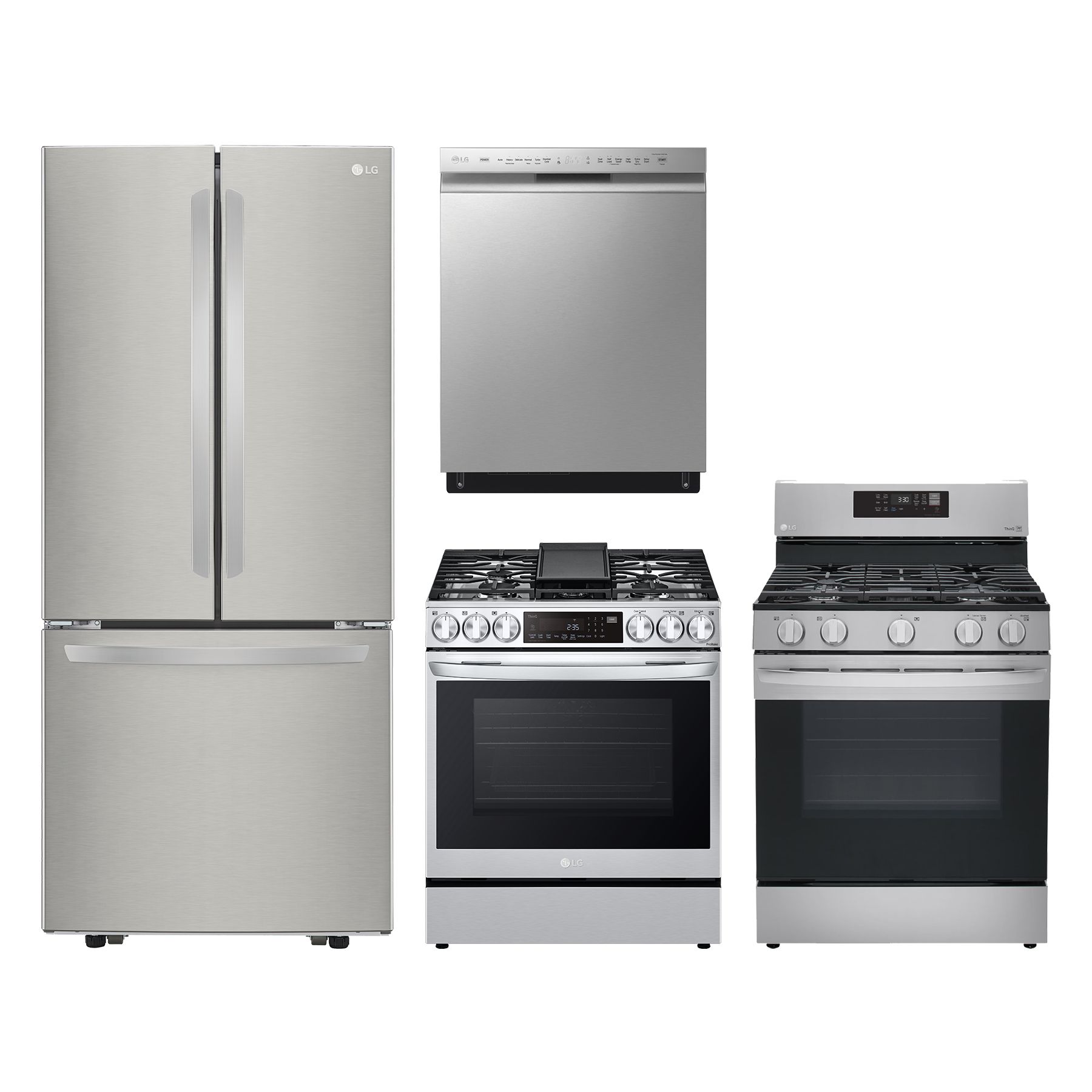 Lg 4 piece kitchen appliances deals package