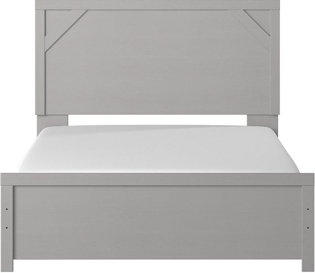 Signature Design by Ashley® Cottonburg Light Gray Queen Panel Bed 1