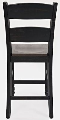 Jofran Inc. Madison County Ladderback Counter Height Stool Chair-2