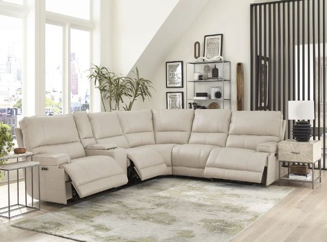 Parker House® Whitman 6-Piece Verona Linen Reclining Sectional Sofa Set 1