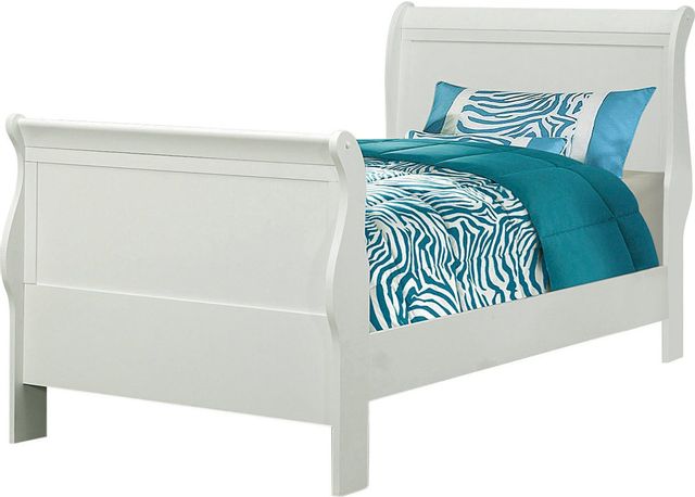 Coaster® Louis Philippe Youth White Twin Bed