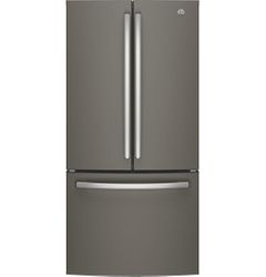 GE® Series 24.8 Cu. Ft. Slate French Door Refrigerator-GNE25JMKES