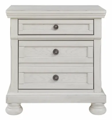 Signature Design by Ashley® Robbinsdale Antique White Nightstand 1