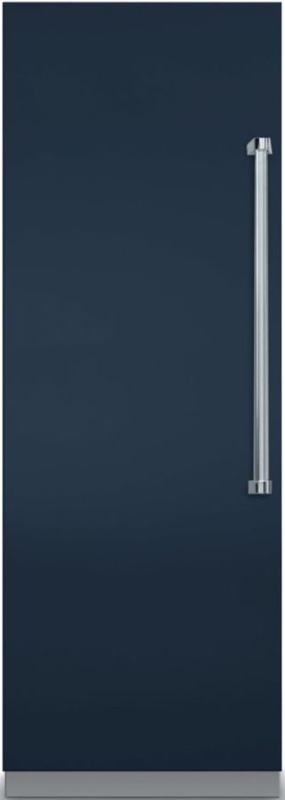 Viking® 7 Series 16.1 Cu. Ft. Slate Blue Fully Integrated Left Hinge All Freezer with 5/7 Series Panel