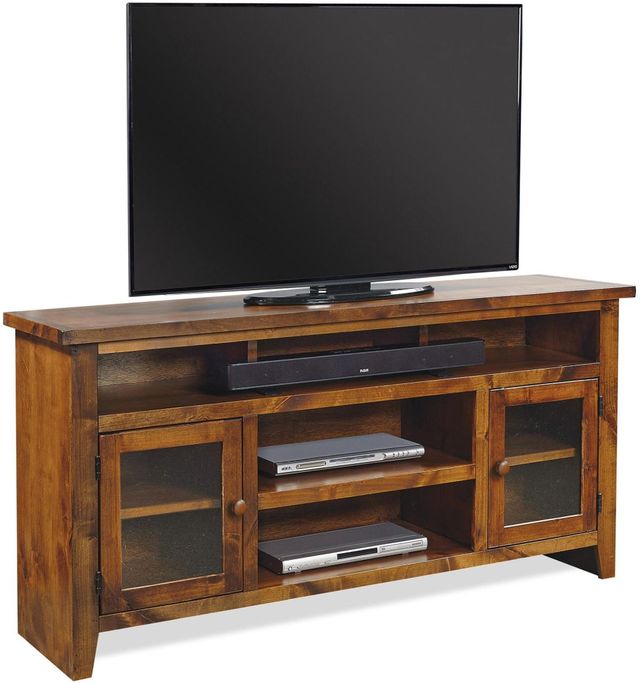 aspenhome® Alder Grove Fruitwood 65" Console with Doors