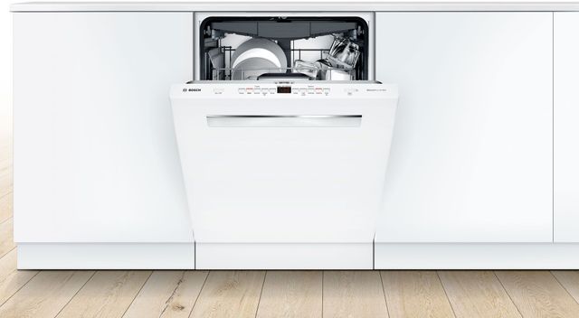 Bosch 500 Series 24" White Built In Dishwasher 6